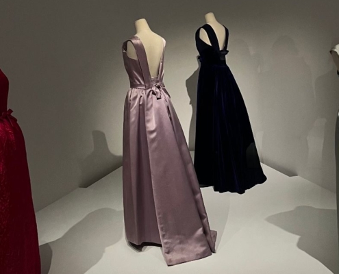 Ausstellungsraum im Balenciaga-Museum.